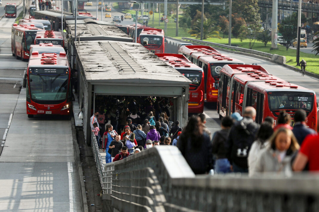 Car free day in Bogota
