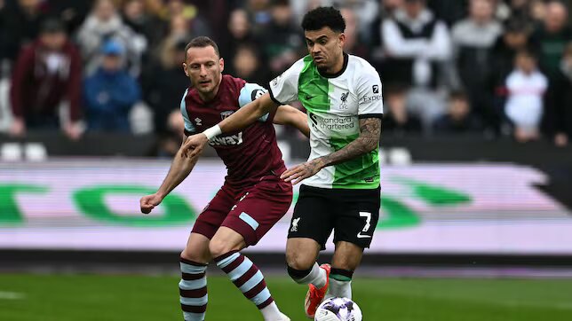 Empate Crucial: Liverpool y West Ham en Pugna por la Premier Empate Crucial: Liverpool y West Ham en Pugna por la Premier