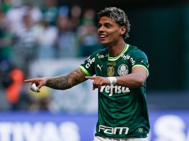 Richard Ríos Brilla con Golazo para Palmeiras en la Copa Libertadores Richard Ríos Brilla con Golazo para Palmeiras en la Copa Libertadores