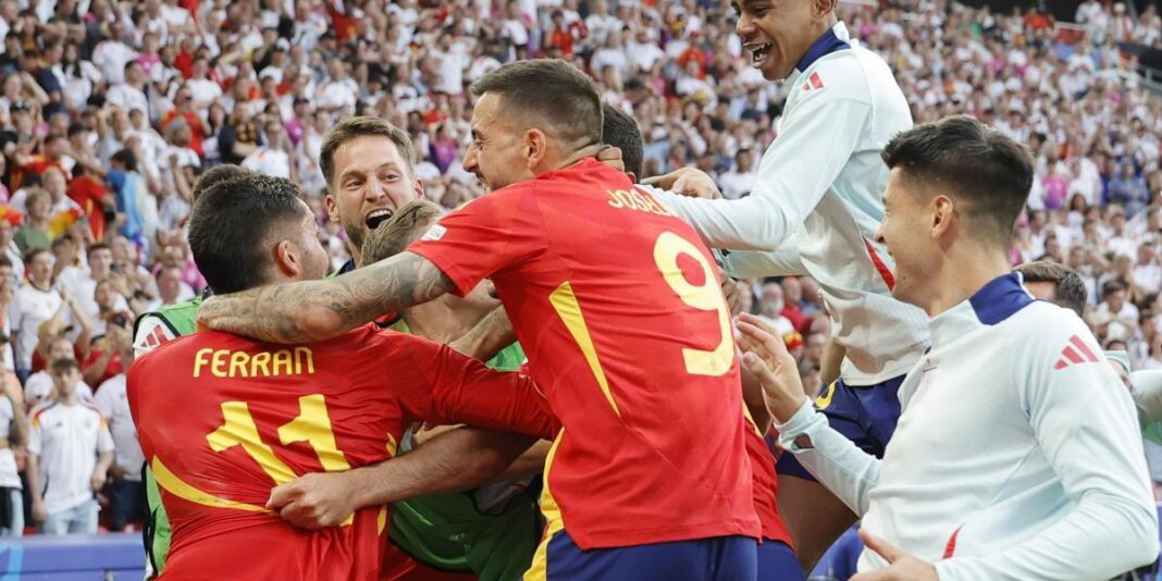 España elimina a Alemania en la Euro 2024