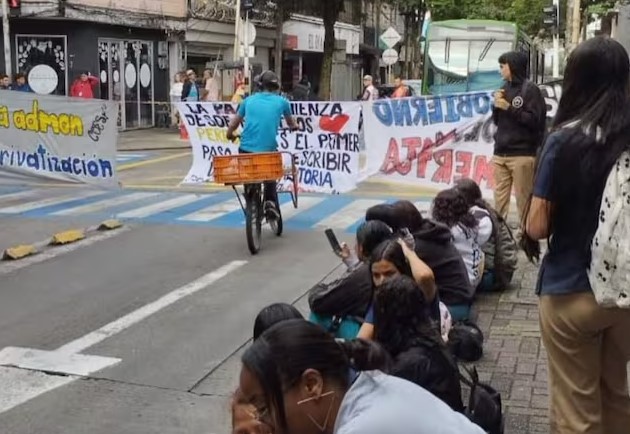 Protestas en Risaralda por crisis del Sena
