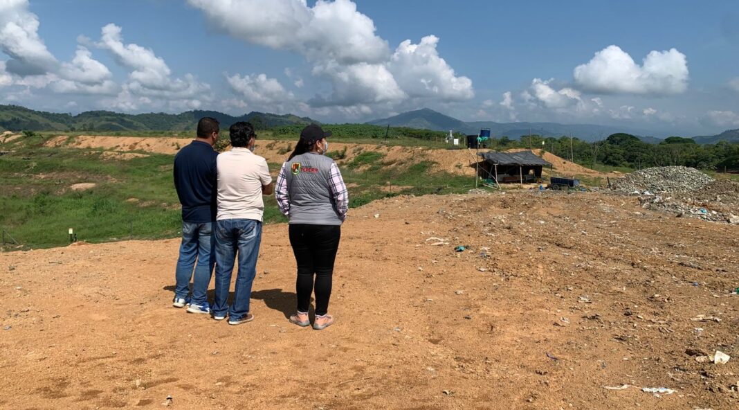 Inspección al relleno sanitario La Glorita