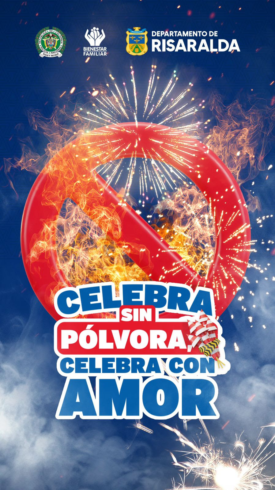 Risaralda pide fiestas sin pólvora para fin de año
