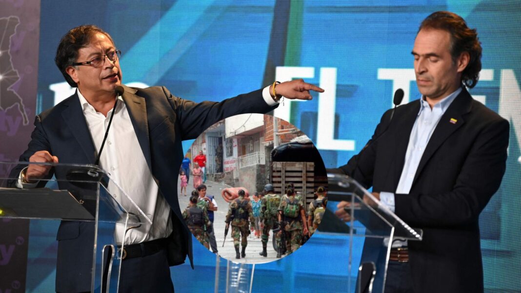 Federico Gutiérrez responde a Petro sobre el mural y la operación Orión