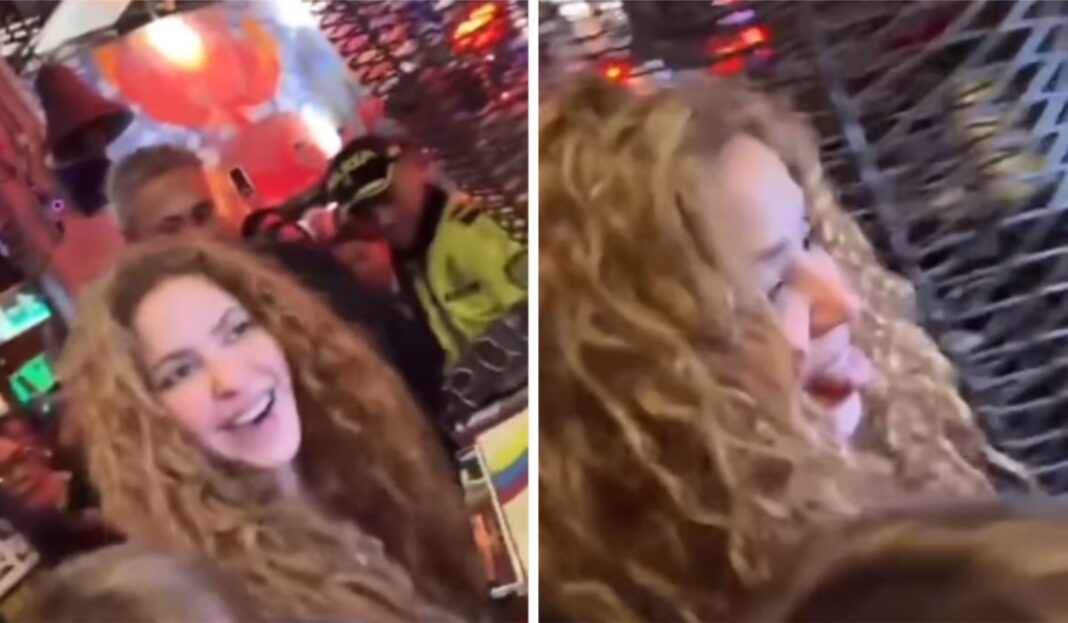 Impactante visita de Shakira a Andrés Carne de Res