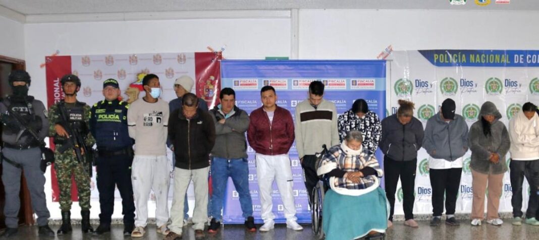 Capturan a una mujer de 71 años que lideraba una red de narcotráfico