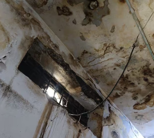 La cárcel La 40 en Pereira está en riesgo de colapsar por humedad