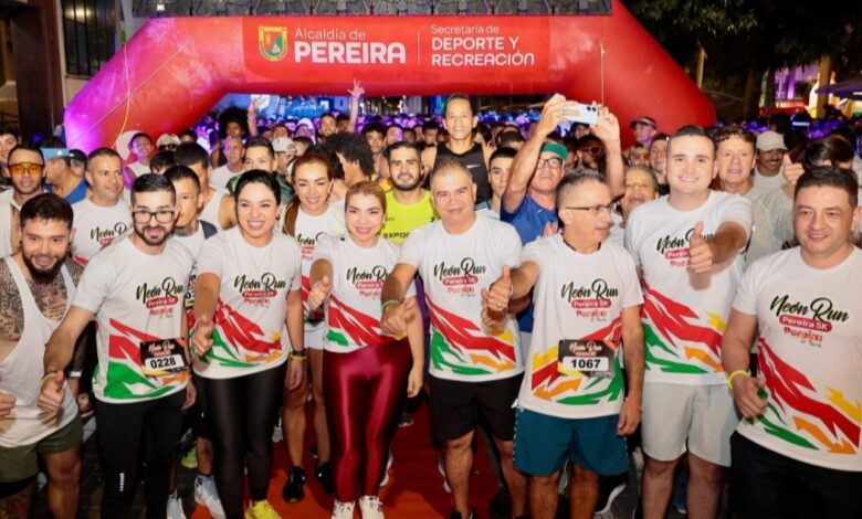 ¡Éxito total en la Neón Run 5K Pereira 2025!