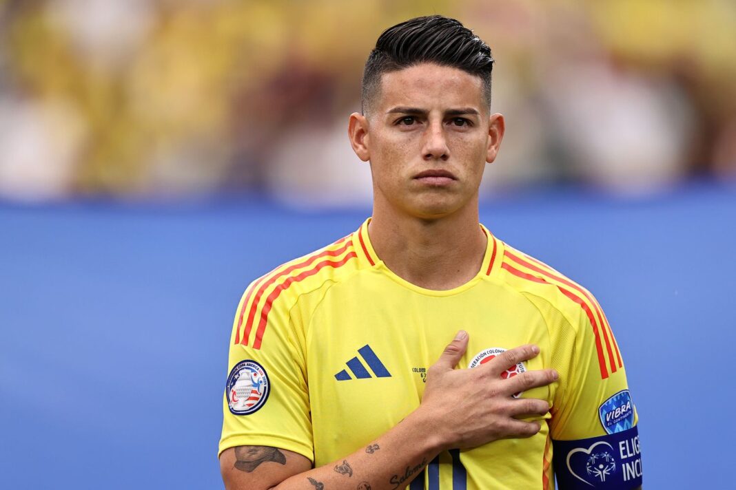 James Rodríguez lidera a Colombia en duelos vitales por el Mundial