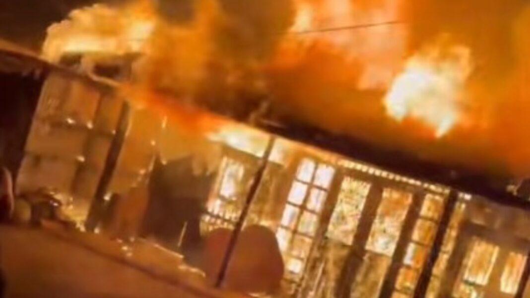 Un corto circuito, fue el causante del incendio en la Virginia