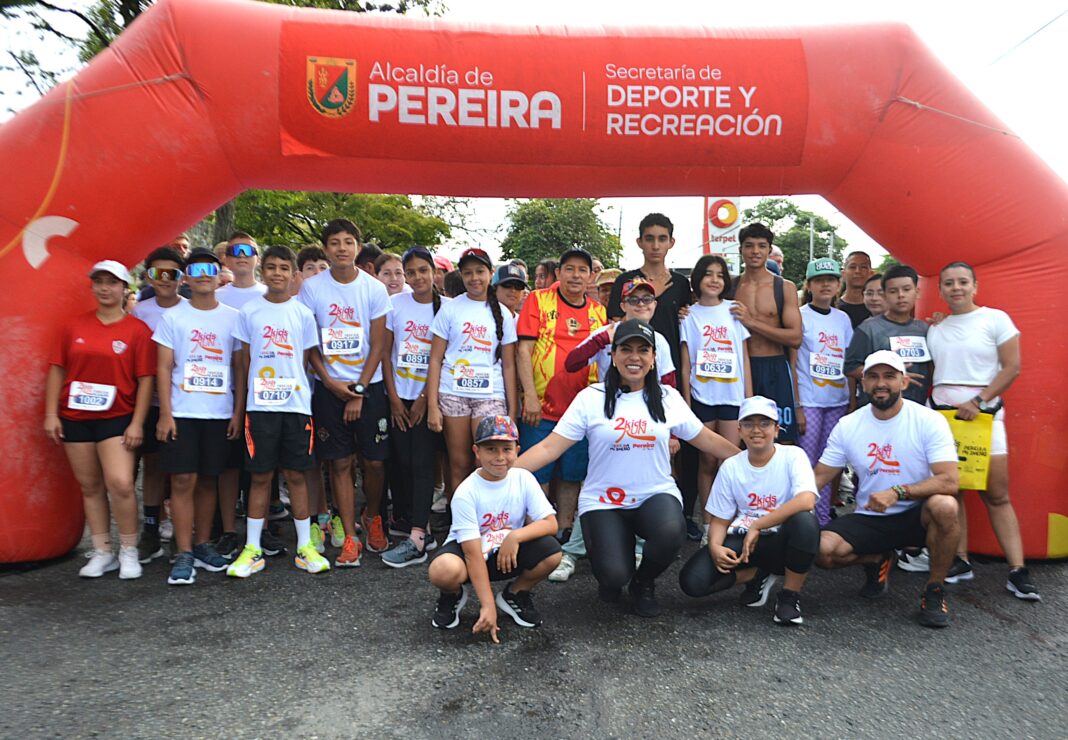 La Carrera 2K Kids hizo vibrar a Pereira