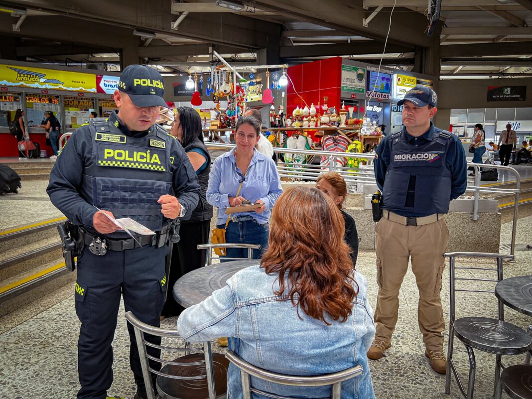Pereira actúa contra la trata de personas en su terminal de transporte