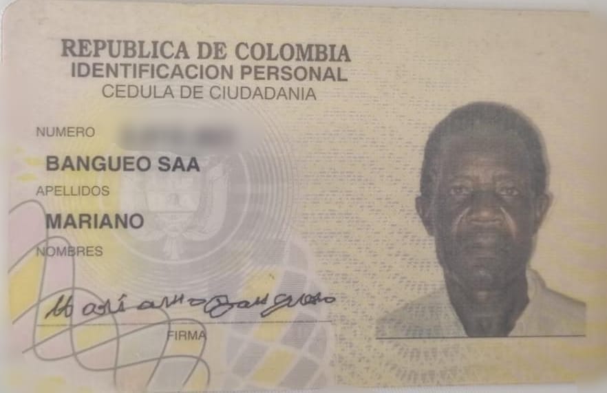 ¿Conociste a Mariano Bangueo Saa? Buscan a su familia en La Virginia