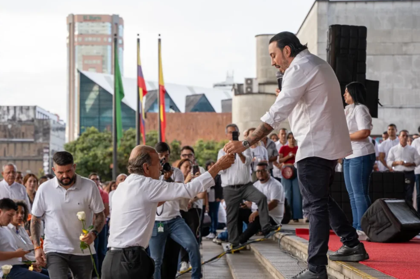 Juan Diego Patiño pidió unir al país desde Risaralda