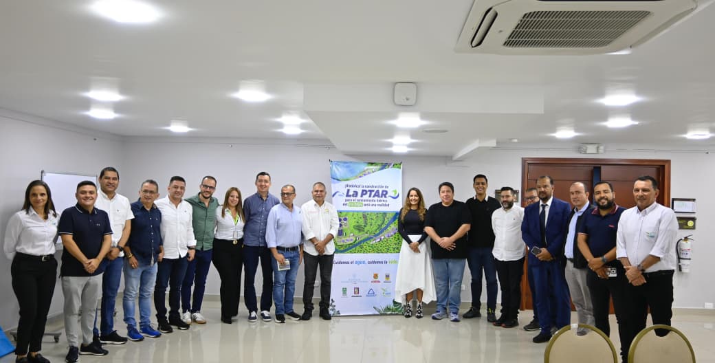 Aguas y Aguas socializó los avances de la PTAR a los concejales