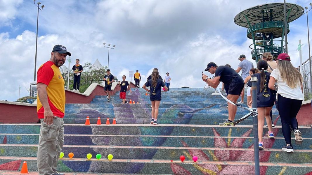 Niños de Pereira vibraron con el Desafío Kids