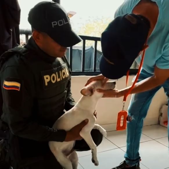 Policía verificó denuncia por maltrato animal en Parque Industrial