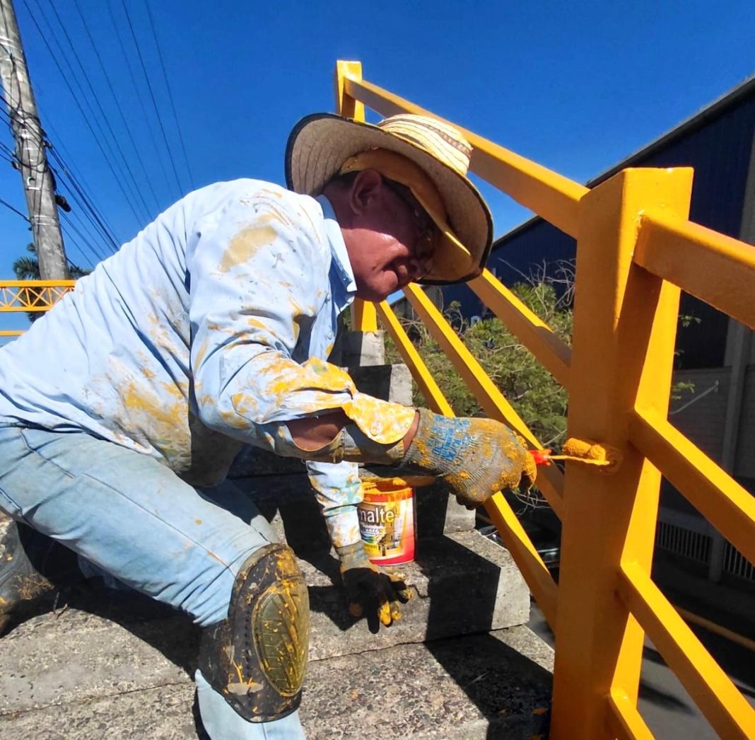 Más seguridad en Pereira con la modernización de puentes peatonales