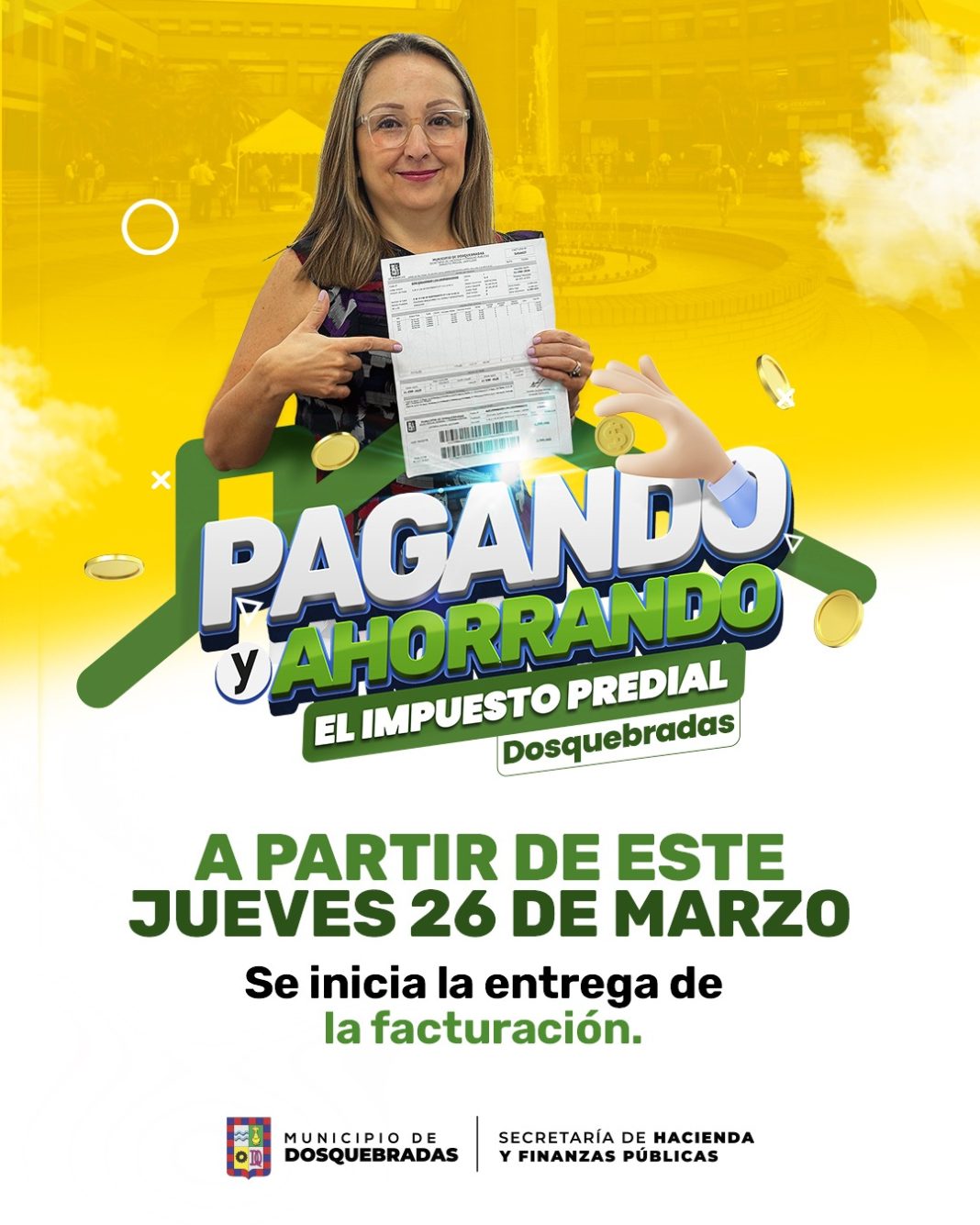 Dosquebradas lanza descuento del 20 % en el Impuesto Predial 2026