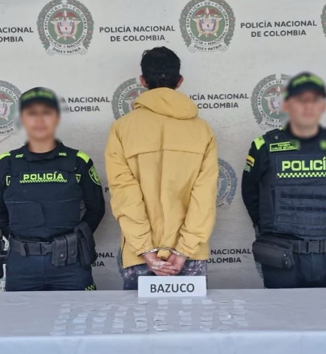 Cae alias “El Químico” con drogas listas para su venta en Pereira