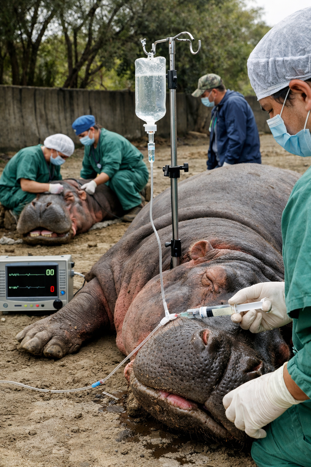 ¿Eutanasia para los hipopótamos de Pablo Escobar?